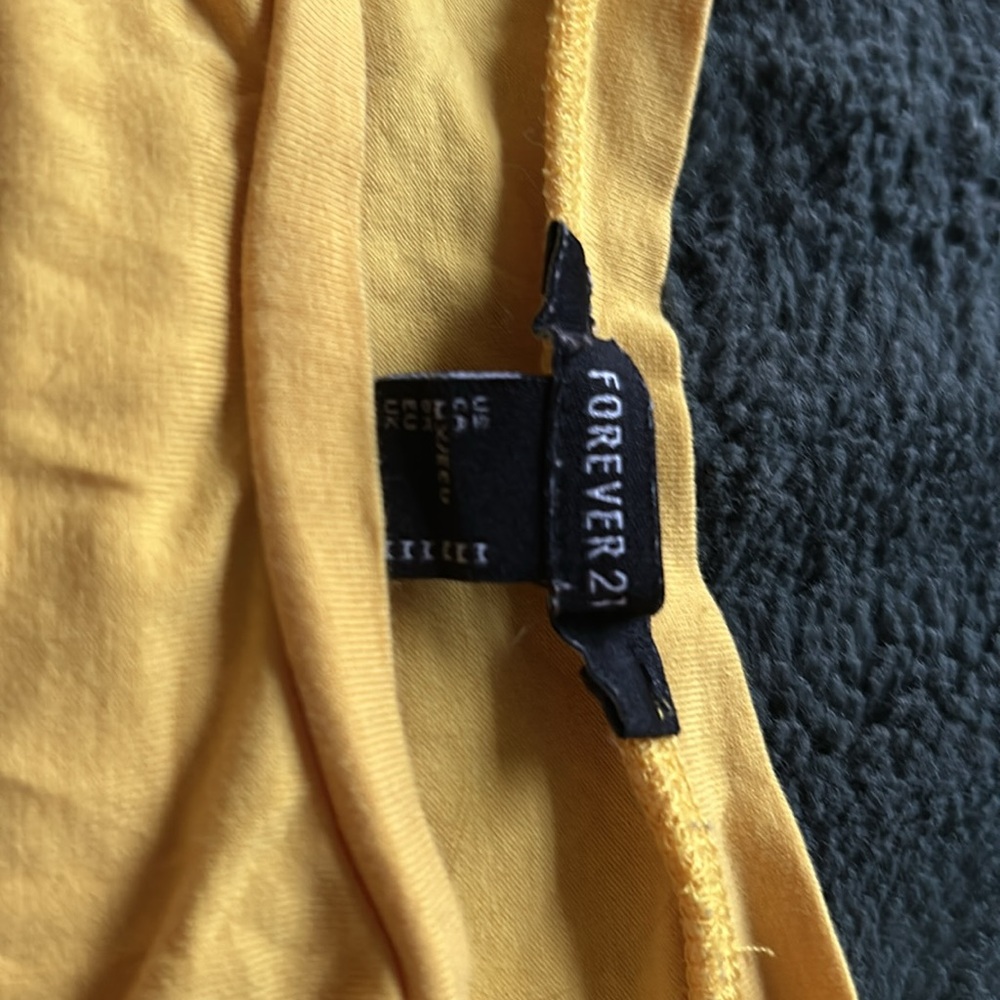 Yellow Ruched T-Shirt - Picture 2 of 2